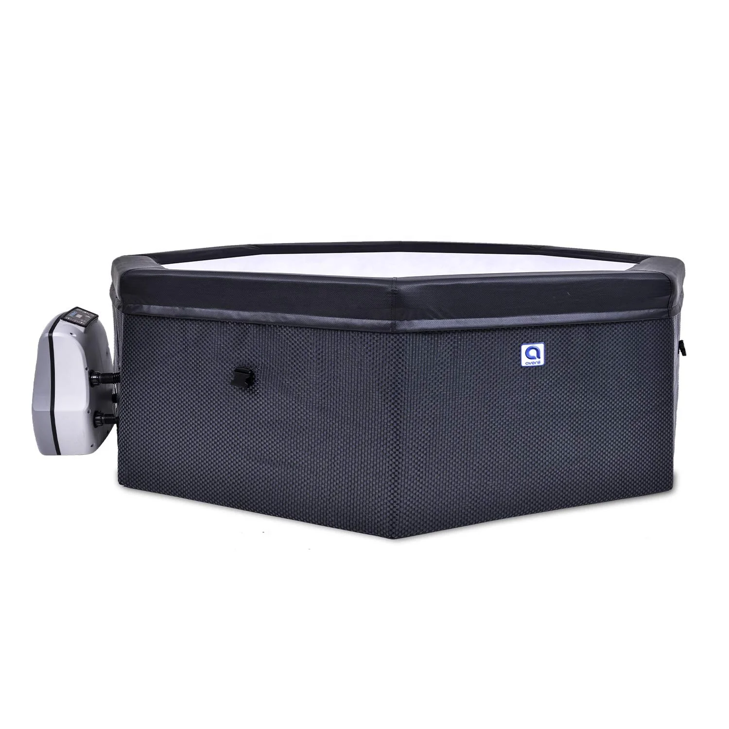 Aegean Spas & Hot Tubs 6 person Octangle Rigid Foam Hot Tubs In-ground Non Inflatable Hot Tub for Adult