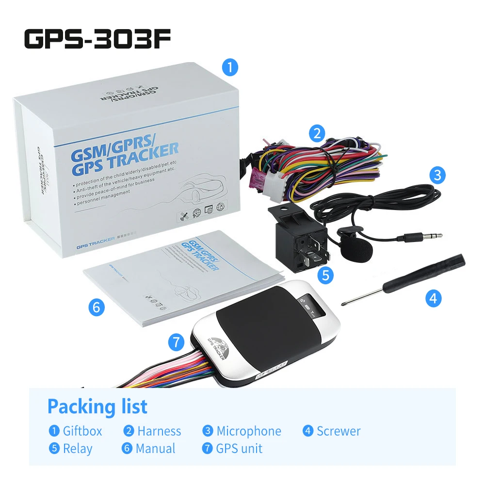 GPS server tracking software for motorcycle tracker gps kit stop engine with SMS command