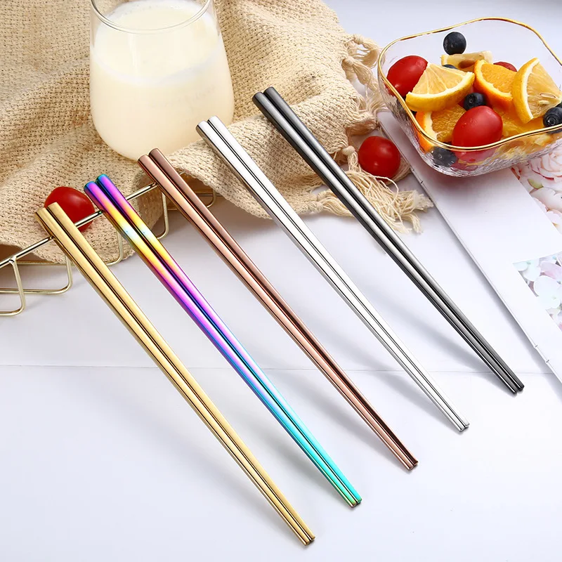Korean Chopsticks 18/10 Stainless Steel Chopsticks For Sale