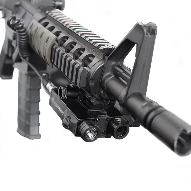  Ar-15 тактический фонарь освещения при съемке и зеленая точка лазерного