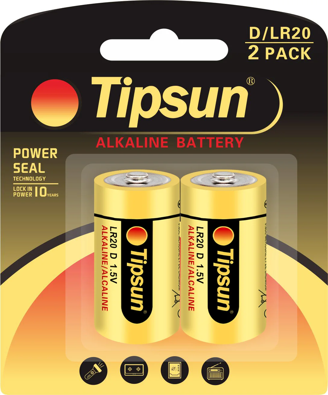 Wholesale 1.5V D Size Dry Cell LR20 AM1 Alkaline Battery for Torch