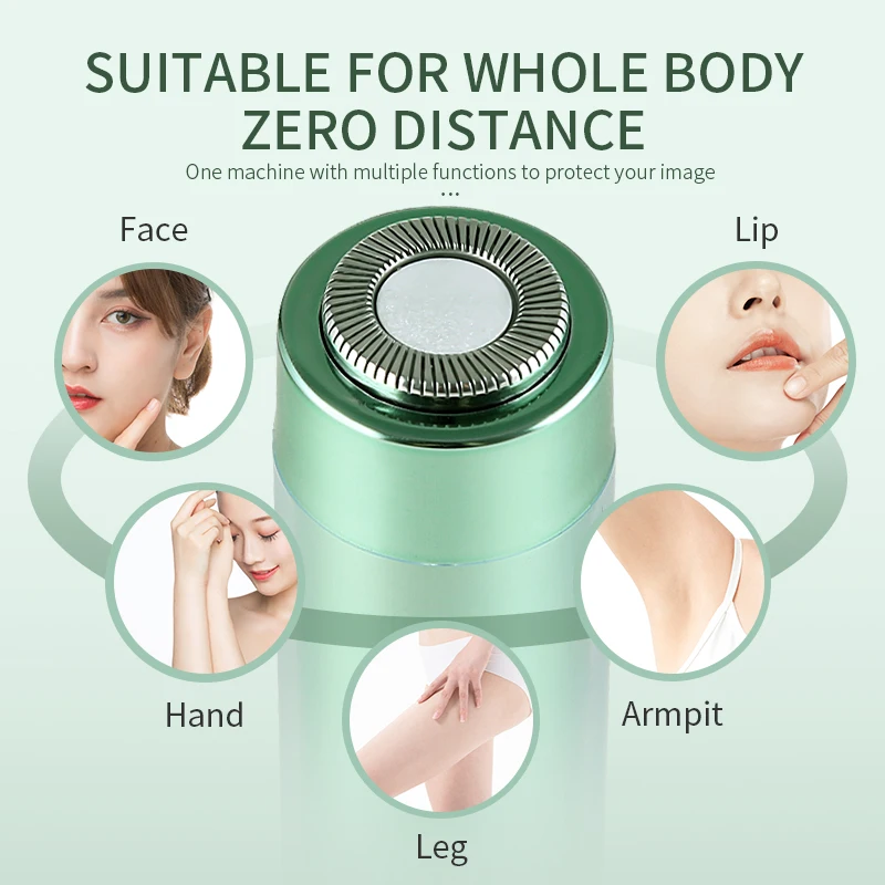 KSKIN Top Sale Custom OEM/ODM Women Mini Shave Underarm leg Face Hair Remover Electric Epilator Hair Removal