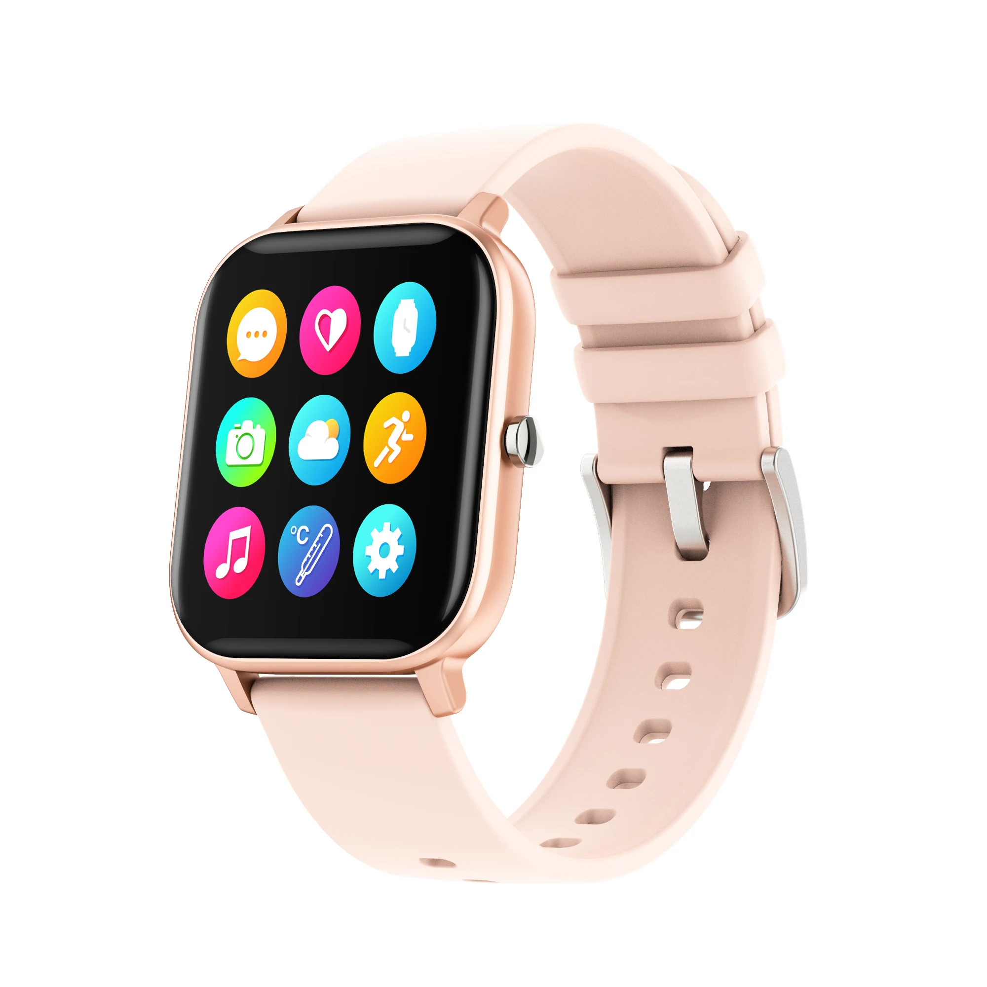  factory P8T wholesale smart watch unisex heart rate monitor with BT music china manufacturer OEM sport