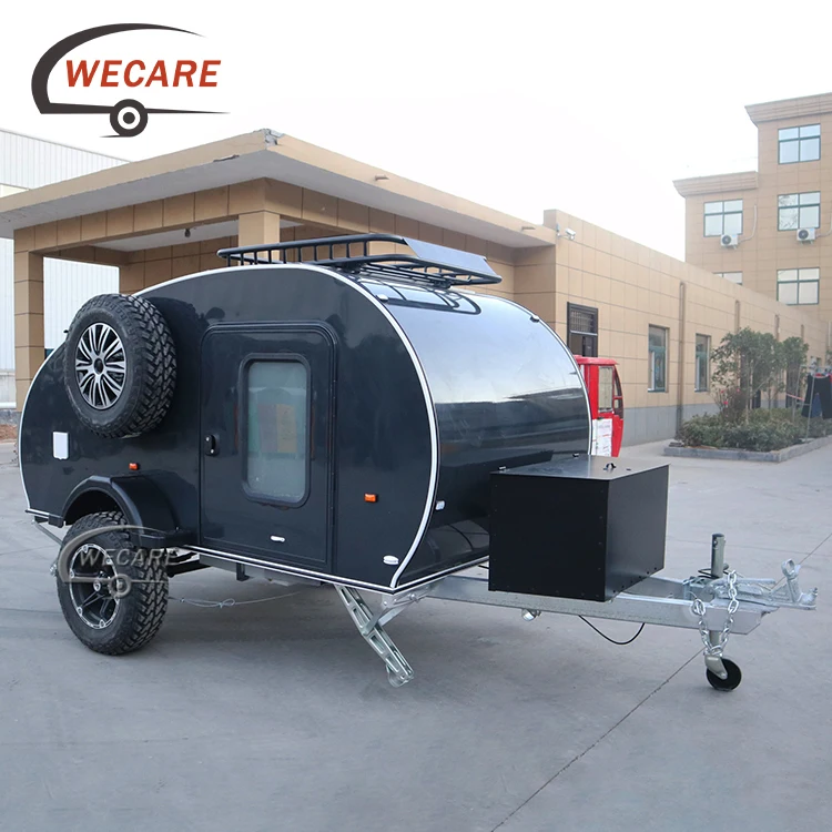 Маленький автомобильный дом Wecare внедорожник кемпинг каплевидный дорожный прицеп фургон автодом трейлер миниатюрный на продажу Малайзия