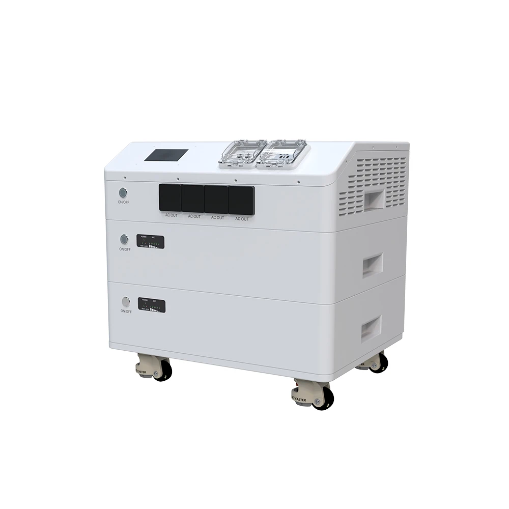 ELITE 48V 100Ah All In One Inverter and Lithium Battery Pack 5kWh 10kWh LiFePO4 Stacked Batteries For Home Energy Storage System