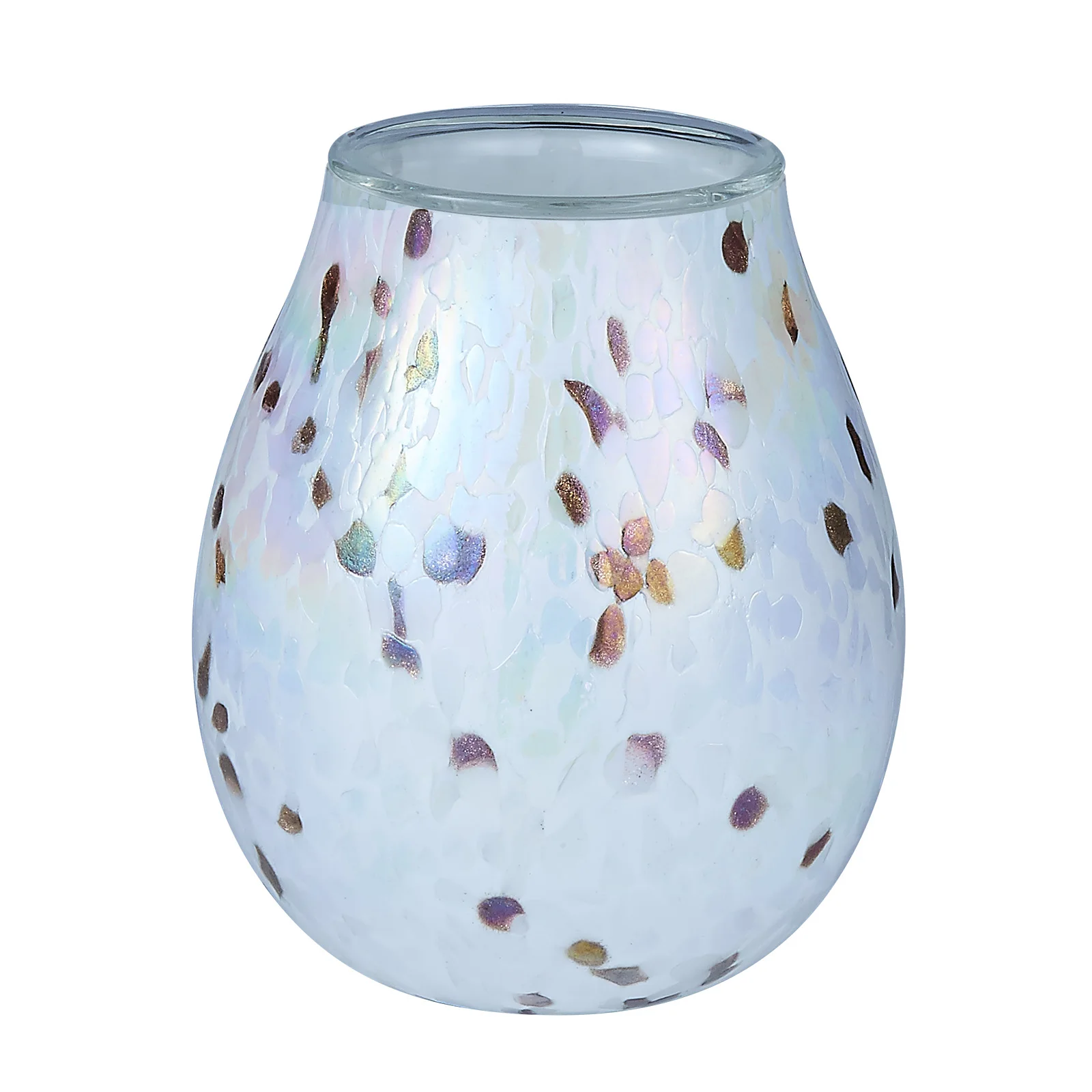 New Wholesale Vase Shape Glass Mini Gift Electric Incense Burner Melt Wax Candle Warmer Lamp
