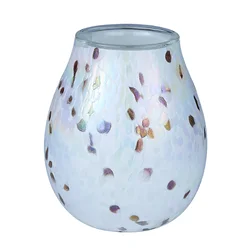 New Wholesale Vase Shape Glass Mini Gift Electric Incense Burner Melt Wax Candle Warmer Lamp