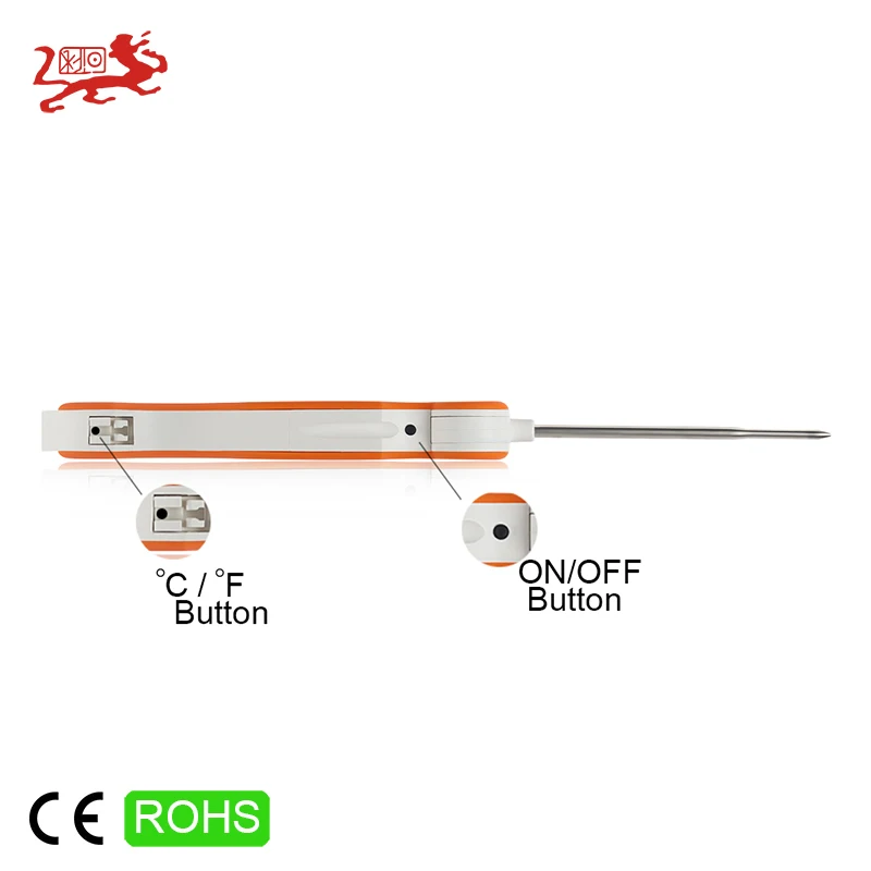 Electronic Digital Food Meat BBQ Kitchen Cooking Candy Thermometer