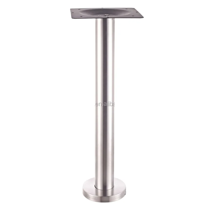 OEM ODM Polished Stainless Steel Furniture Legs Central Table Leg Modern Metal Legs Gold for Bar Table 100 cm