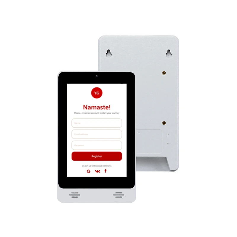 7 inch Wall Mounted Digital Touchscreen Commercial All-in-one Android Advertising Display