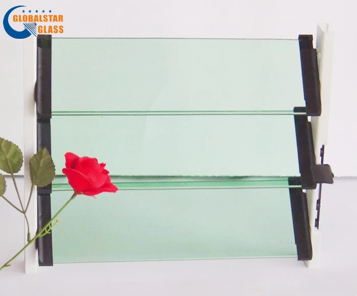 Tinted Float and reflective glass louvre windows obscure glass louver