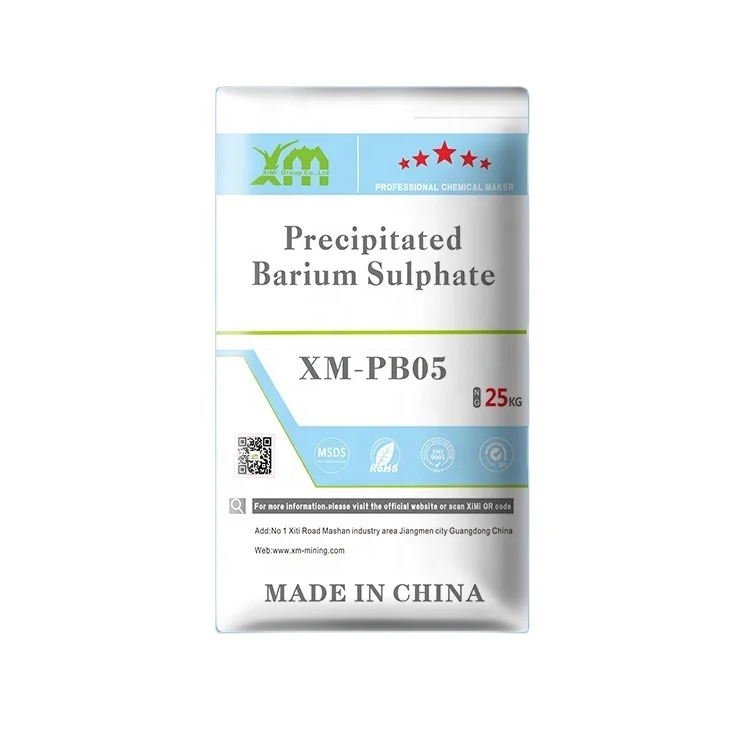 High Purity Radiation-Proof Precipitated BaSO4 Chemical Powder Barium Sulphate