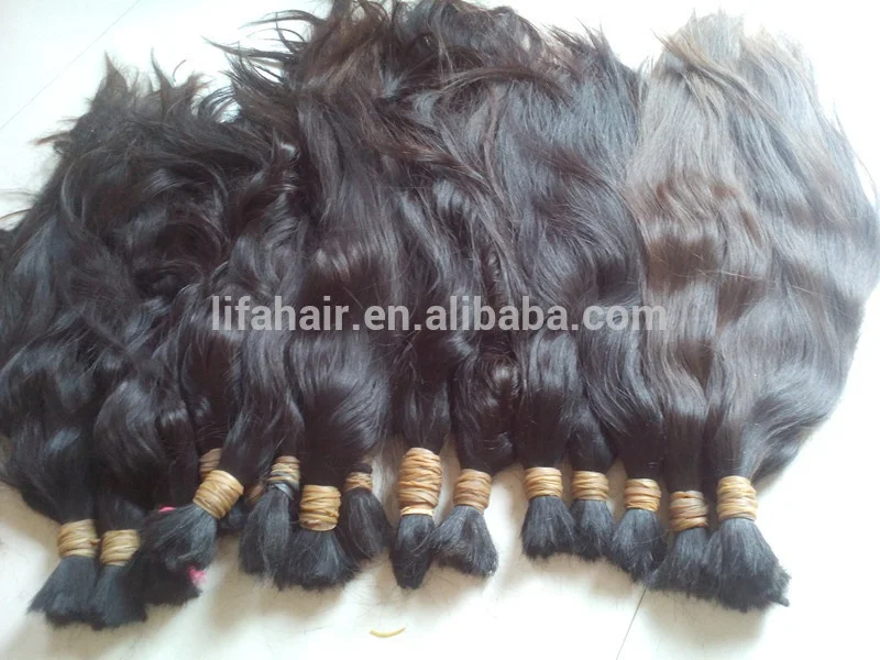 Rawhairvietnam double drawn bulk straight hair Vietnamese human hair