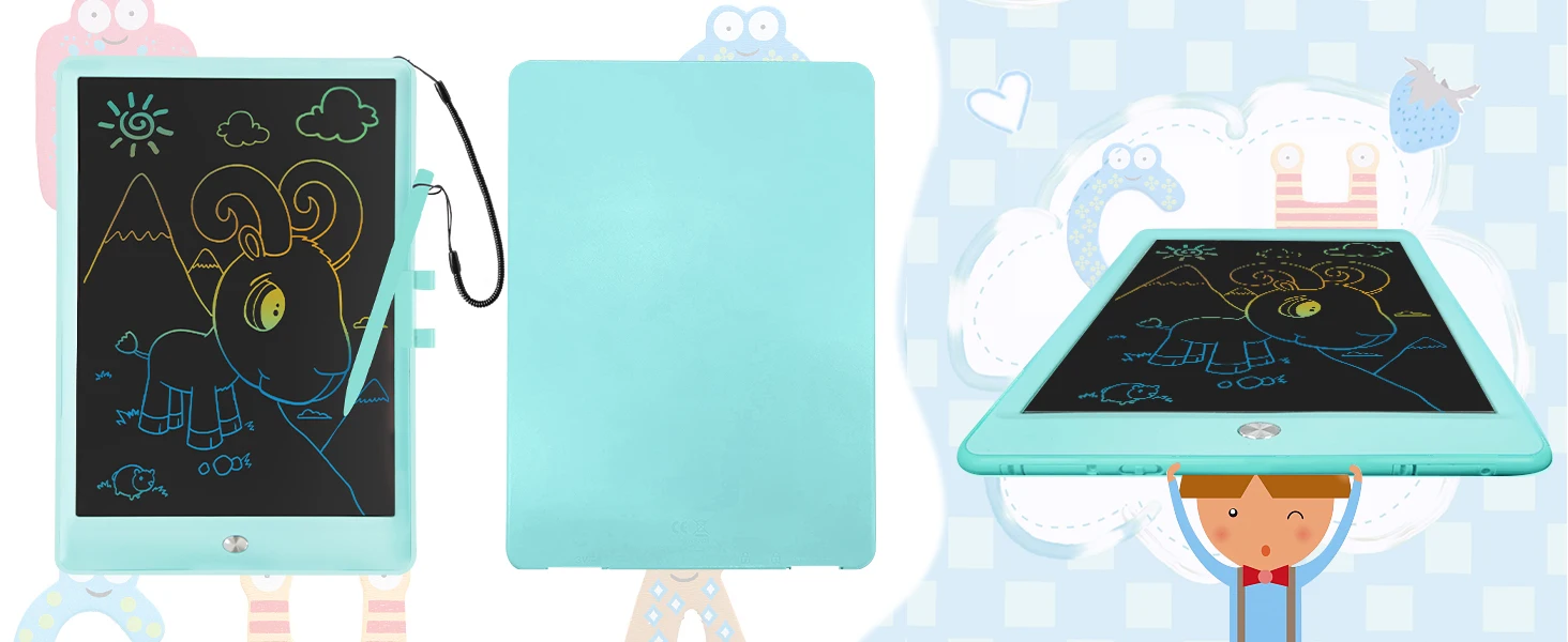 Home Use Memo Message No Ink No Dust E-Writing Doodle Board Kids Gift Lcd Writing Tablets With Memory for Children