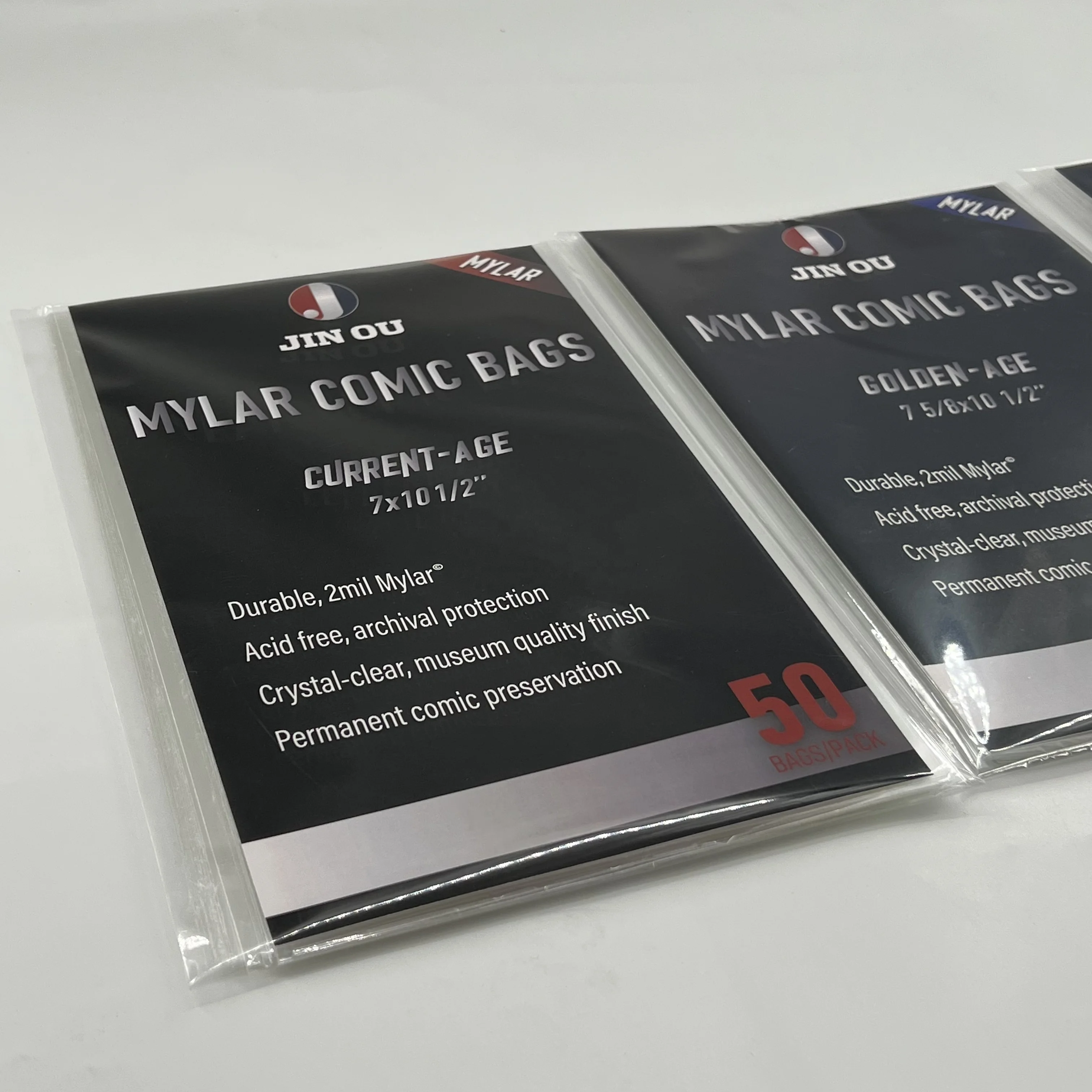 Factories Custom Comic Book Sleeves OPP Resealable Comic Bags JO-LD Mylar Bags