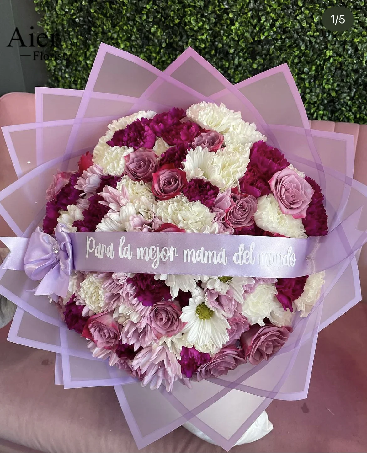 Aierflorist Hotselling 58*58cm Black Border Waterproof korean  floral flower Wrapping Paper For flowers