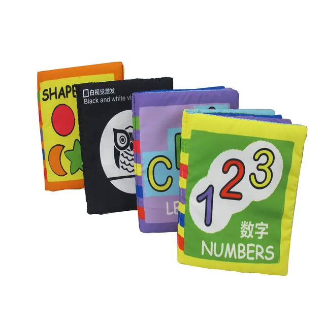 
Baby soft book,baby plush book, kid education books 