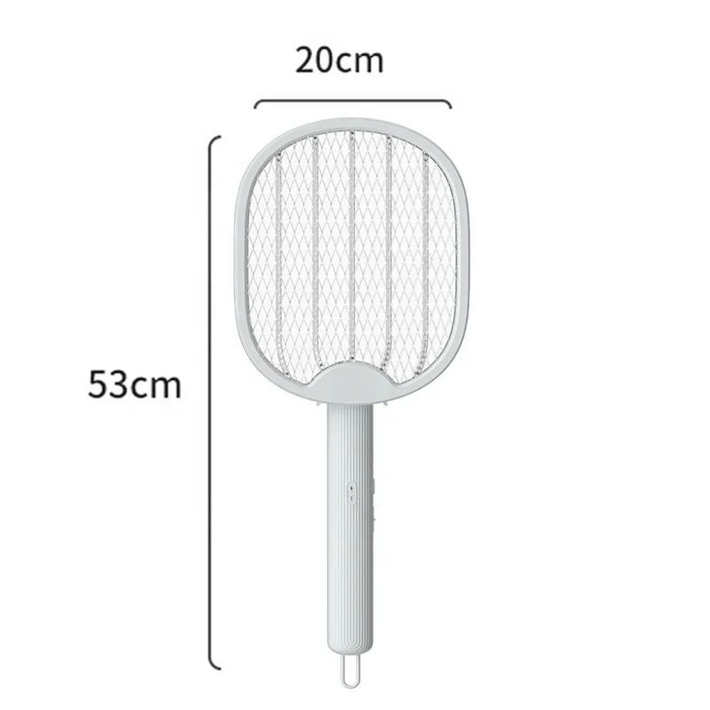 Rechargeable Mosquito Plastic Racket Mesh Electric Fly Swatter