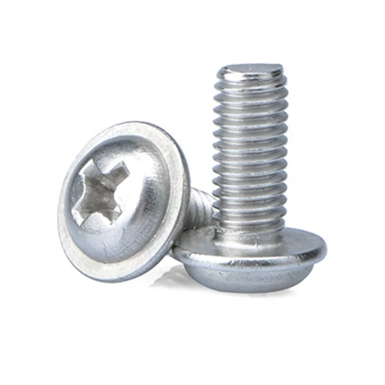 Stainless steel cross recessed truss head phillips machine screw