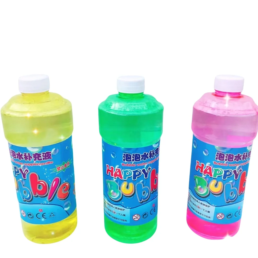 Bubble wand Refill Liquid bubble machine bottle refill liquid is safe and non-toxic