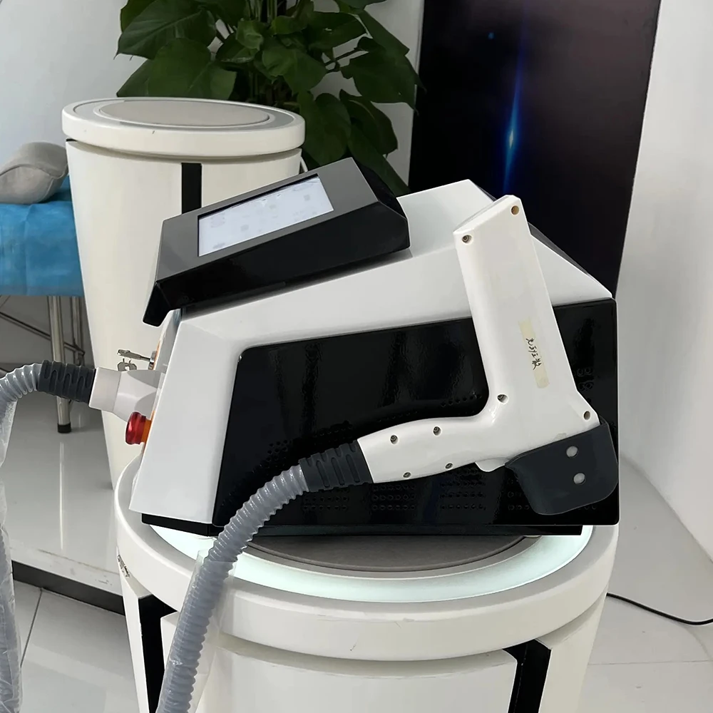 1064nm /532nm head for q switched nd yag laser Skin Noncontact Safe Hair Removal Tattoo Removal