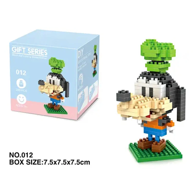 2024 Mini Cartoon Mouse Compatible with DIY Assembling Particles Micro Educational Diamond Building Blocks Sets Kids Toys