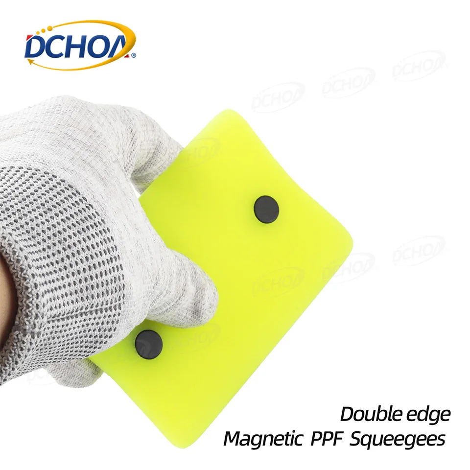DCHOA Soft PPF Squeegee with Magnet PPF Film Installation Wrapping tools Squeegee