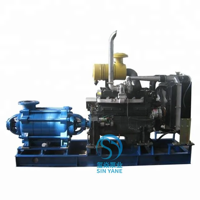 6 inch 45hp high pressure 4 cylinder diesel engine irrigation water pump