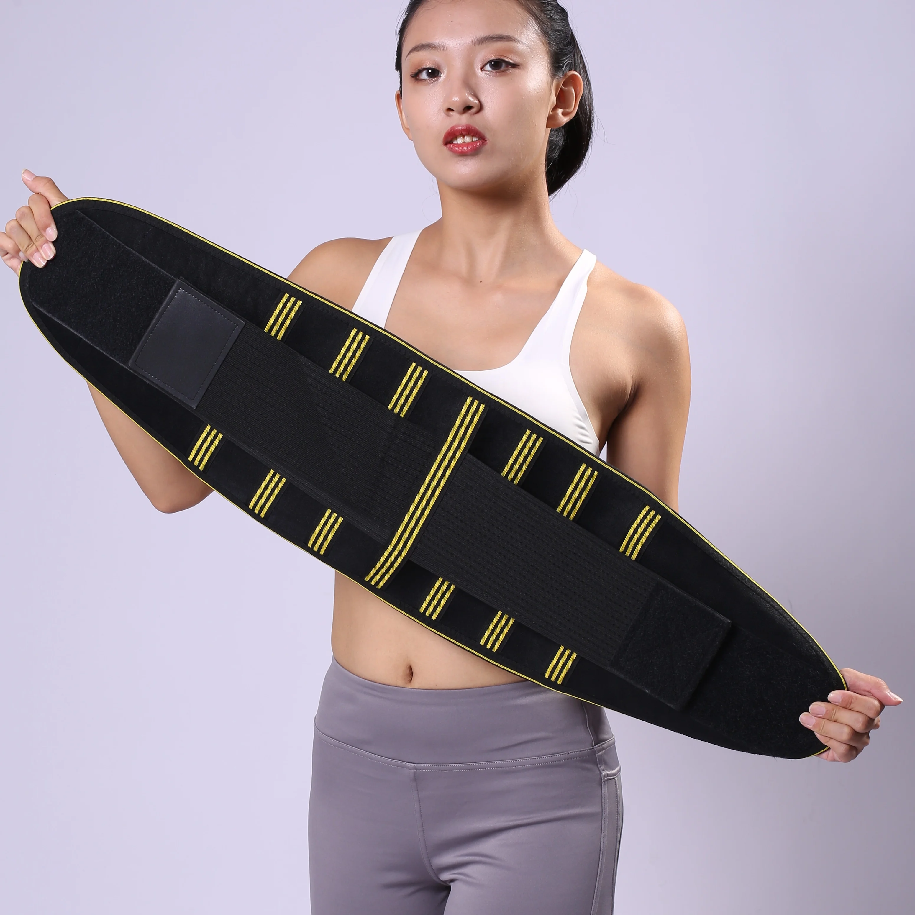 2021 новый дизайн фитнес неопреновый пояс для похудения Поясничный пояс для поддержки Живота Тренажер талии