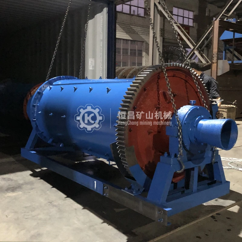 Jiangxi Hengchang 900x3000 Copper Mining Ore Lead Manganese Iron Slag Sliver Aluminum Zinc Cement Powder Dry Grinding Ball Mill