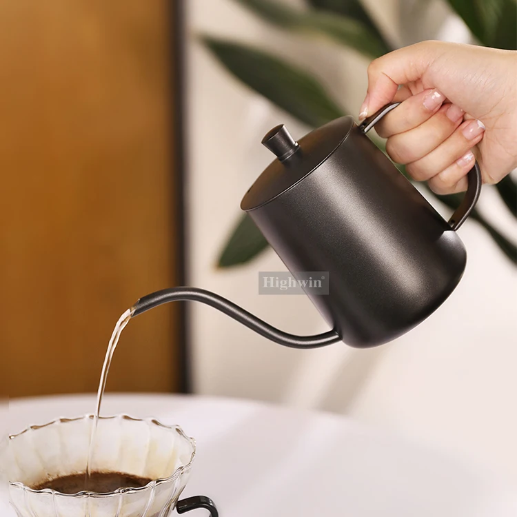 HIGHWIN 9PCS Portable Hand Drip Pour Over Coffee Maker Espresso Coffee Gift Set