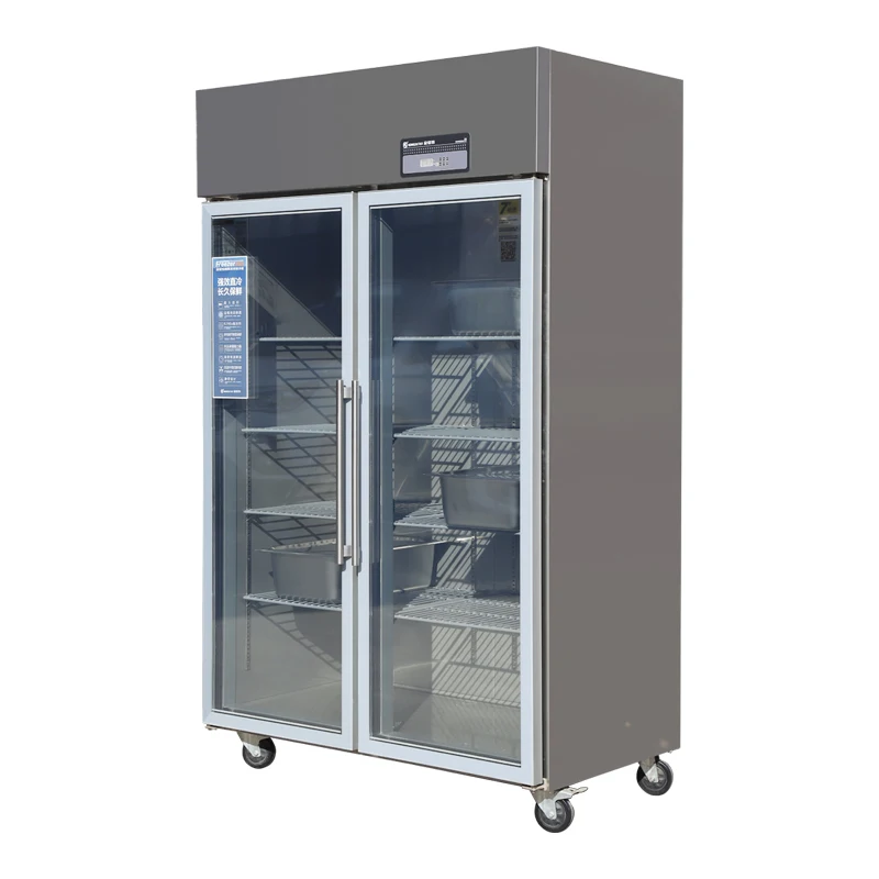 Refrigeration Equipment Factory Price 1 Glass Door Beverage Upright Chiller Display Fridge Refrigerator Cooler Freezer