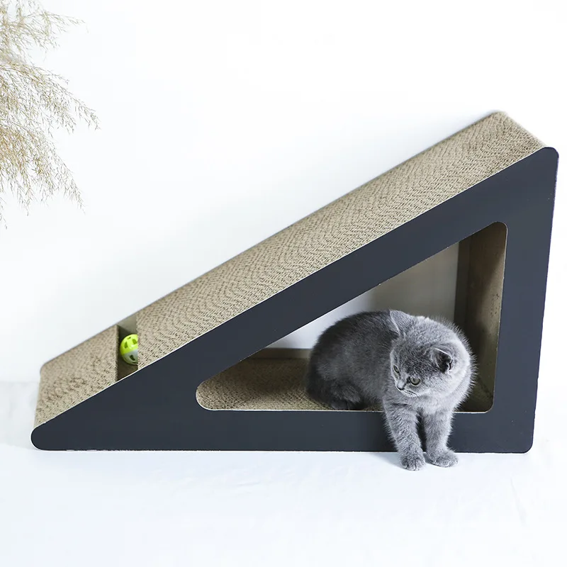 Современная мебель для кошек из гофрированного картона, прочная Когтеточка, Когтеточка из гофрированного картона, кошачья Когтеточка