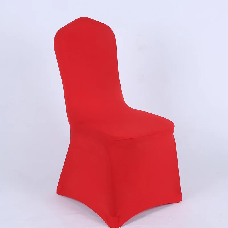 Custom Color Chair Slip Cover Stretch Banquet Spandex Chair Cover for Wedding Events Party Decoration Chair Covers For Events