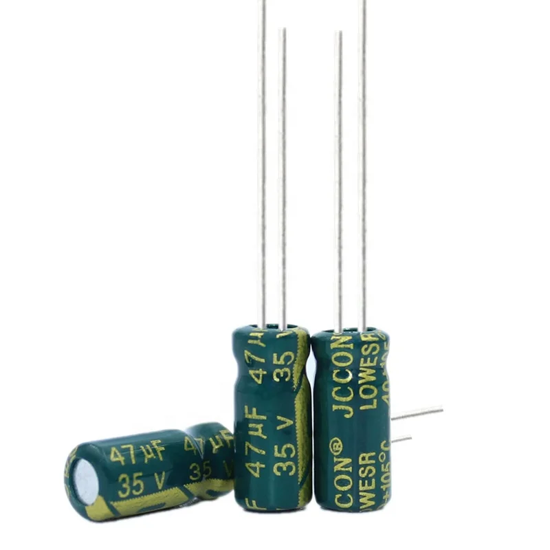 Hot selling High voltage variable aluminum electrolytic super motor condensador capacitors 35v 47uf condensador