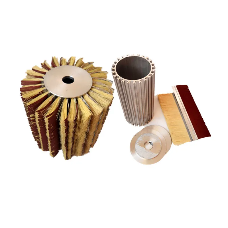 Industrial polishing roller brush furniture woodworking polishing accessories sisal sandpaper roller