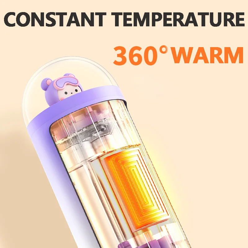 2023 New design hot selling mini hand warmer with warm light ,5000Mah charging battery Mobile power  45/55/65 degrees