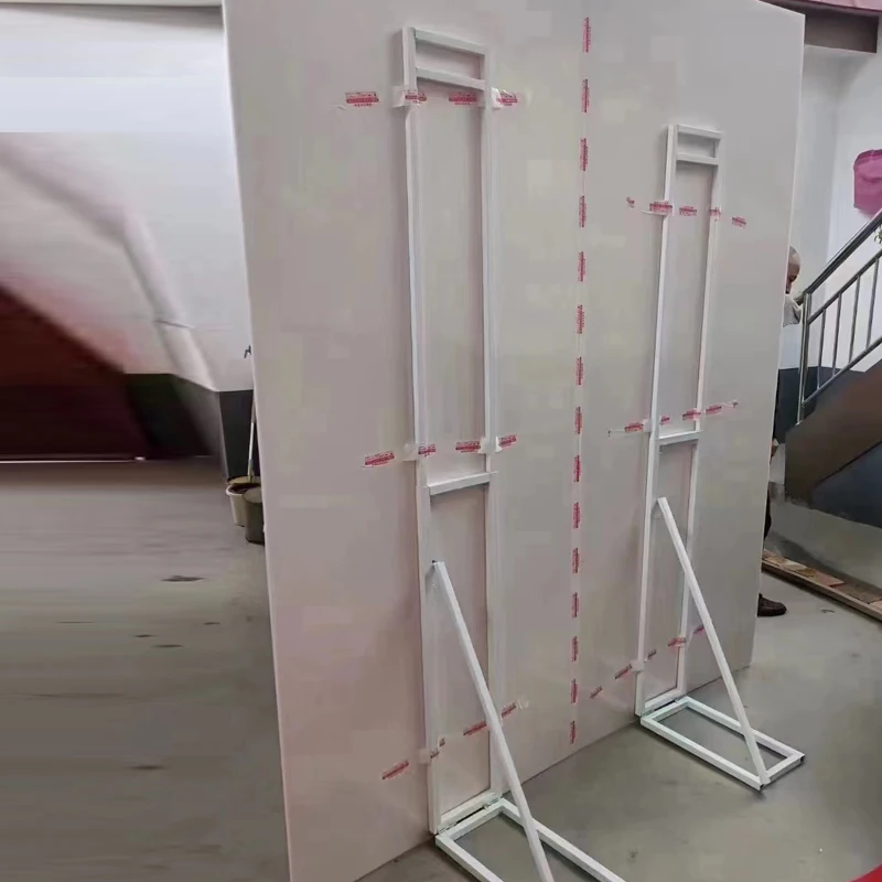 Wholesale KT Board Display Rack Iron and Telescopic Bracket Organizer for Activity Display