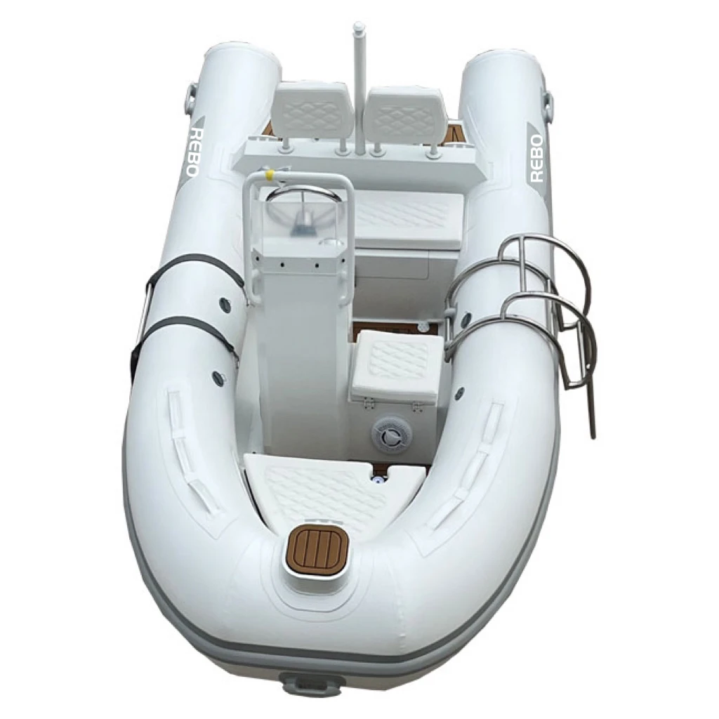 Europe 11ft RHIB 330 Aluminum V Hull Hypalon/PVC Rigid Inflatable Dingy Boats For Sale