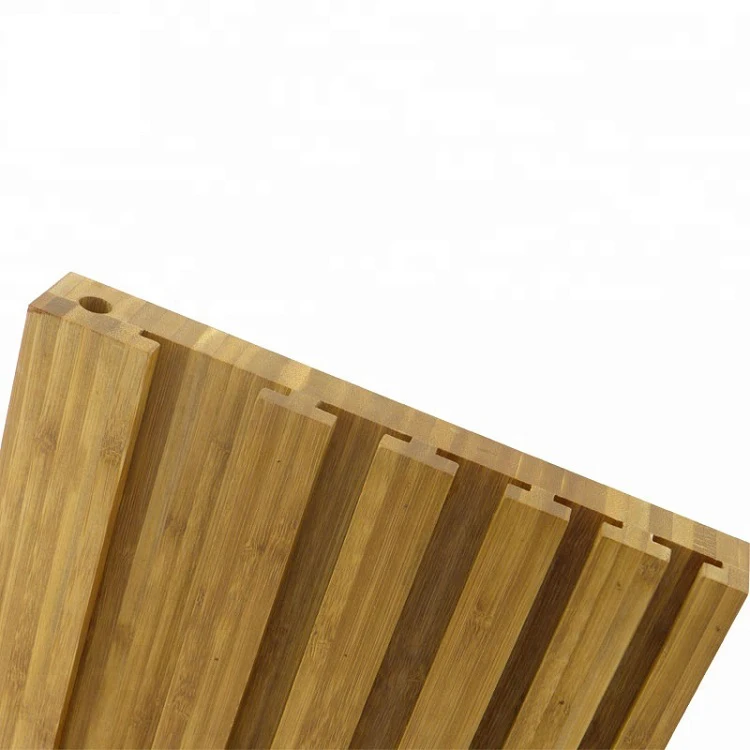 Custom Bamboo Knife Block With Chopping Block Rack Kitchen Storage Holders Knives Organizer Stand Tool Rest For Wholesale