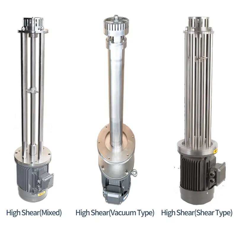 100 Liter Stainless Steel Jacket Liquid Gel Shampoo Cream Mixer Blending Electric Heated Mixing Tank with Agitator