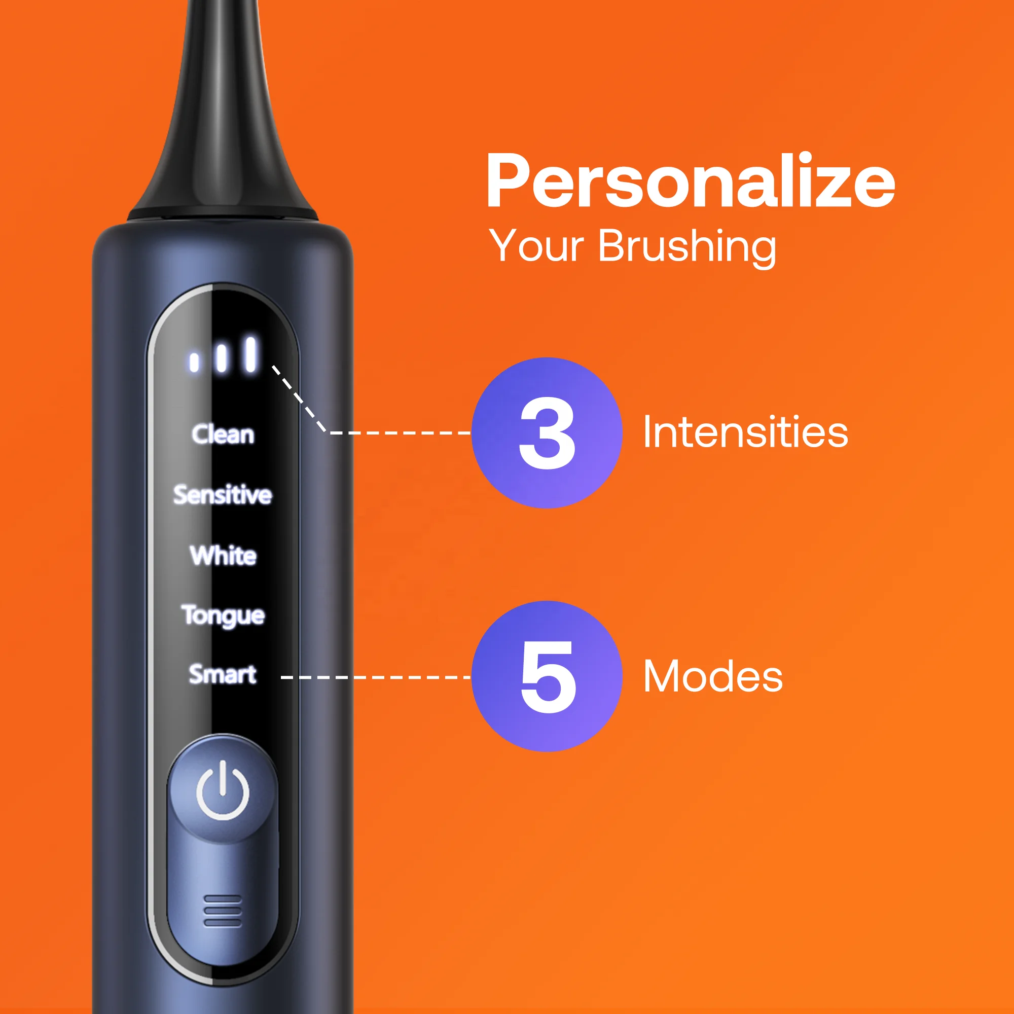Bitvae BV S3 ADA Accepted Clean Sonic Electric Toothbrush for Adults