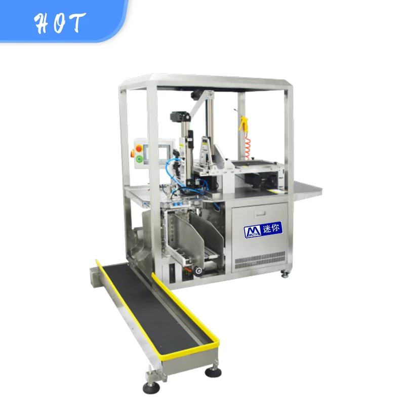 CE with 24hours after-sales service Mask Making Machines mask packing folding machine cosmetic line packaging for factory use
