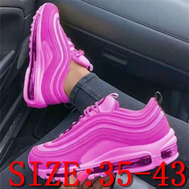 SP-014 New design women flats casual shoes neon sneakers ladies air sports shoes women running sneakers