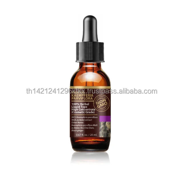  Травяной экстракт Kaempferia parviflora Black Ginger Krachai Dum Жидкий тип (высокая концентрация) 1 литр из Таиланда