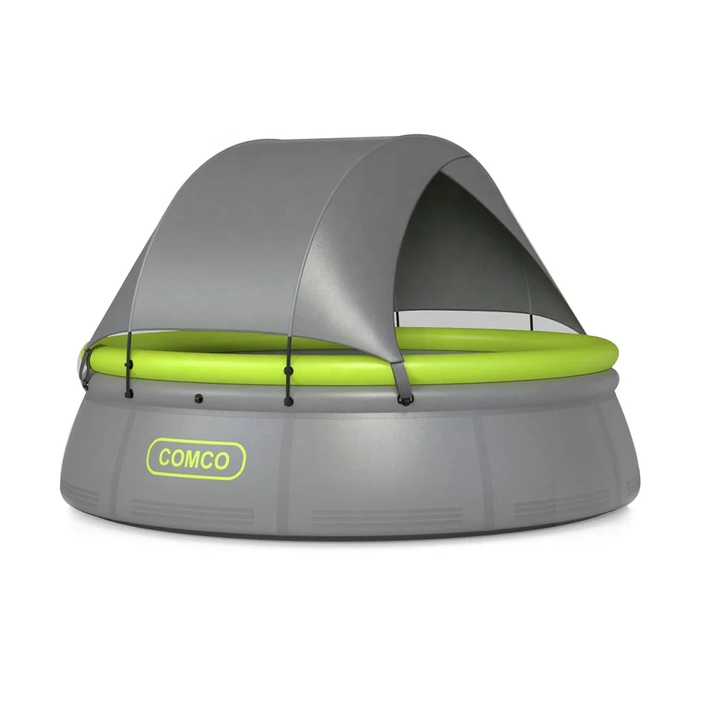 Family Backyard Pool 2 Rings Above Ground Pool Easy Set Swimming Pool For Outdoor Water Sports