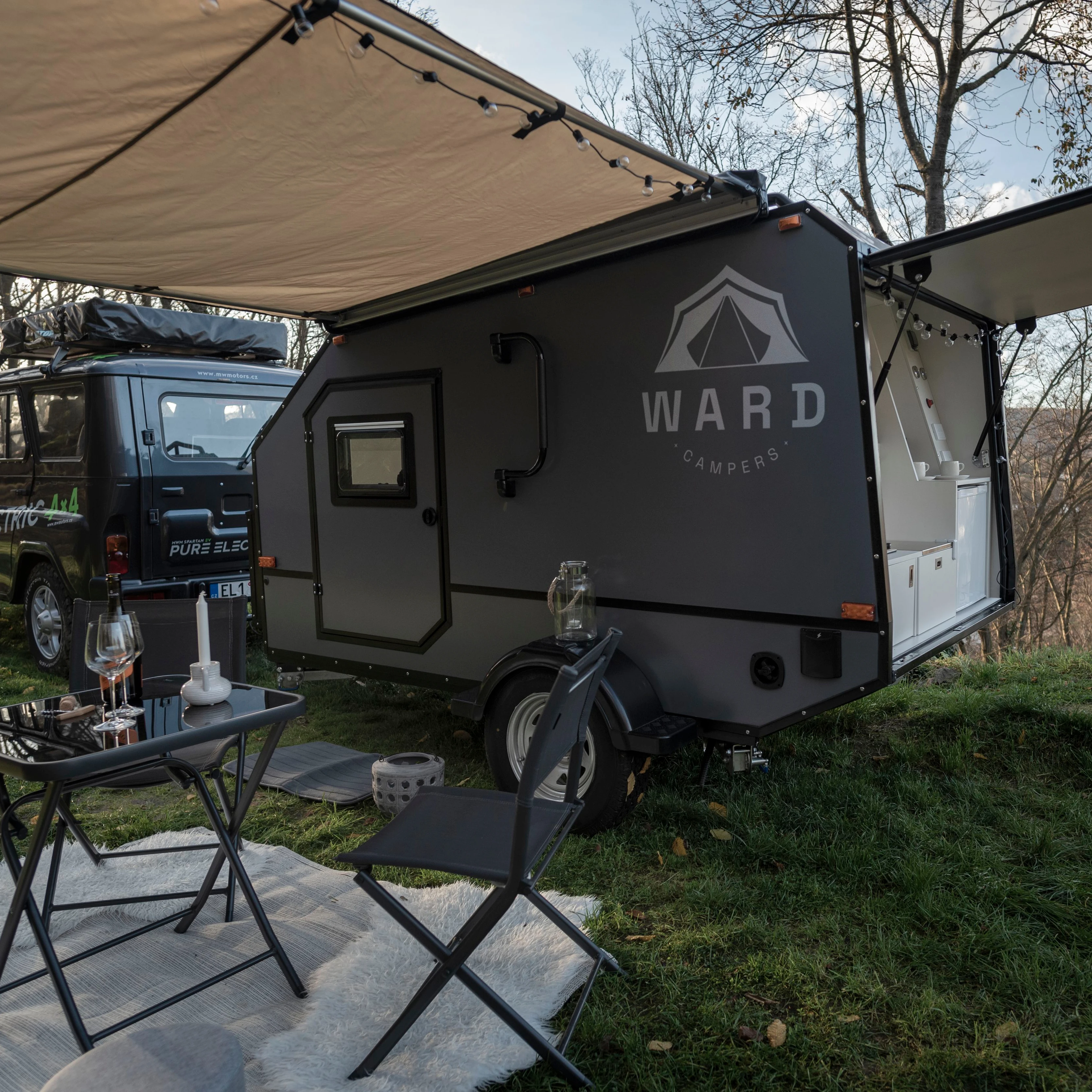 Hot sale 8m travelling use caravans and motorhomes