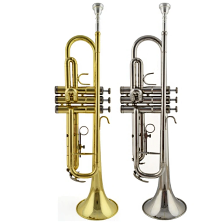 Factory Direct Accept Oem Cheap High Quality Gold Bugle Trumpet For Students