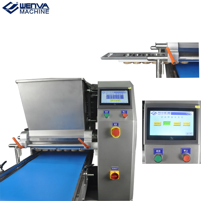 Automatic Small Cookie Making Machine Mini Commercial Extrusion Biscuit Machine wire cut biscuit machine jenny cookie