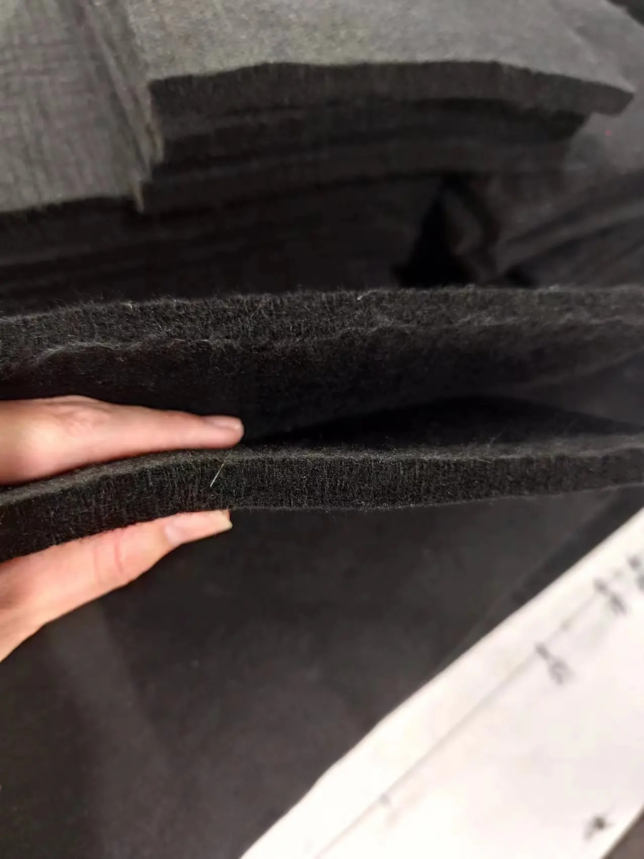 Heat Resistant High Temp Carbon Fiber Welding Protective Blanket Heat Shield Plumbing Heat Sink Slag Fire Auto